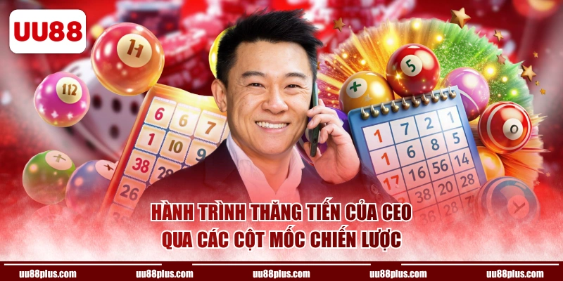 Hành trình thăng tiến của CEO qua các cột mốc chiến lược