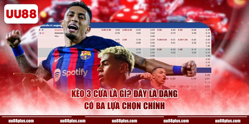 Kèo 3 cửa là gì? đây là dạng có ba lựa chọn chính