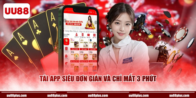 Tải app siêu đơn giản và chỉ mất 3 phút