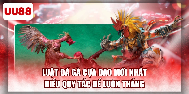 Luật Đá Gà Cựa Dao Mới Nhất - Hiểu Quy Tắc Để Luôn Thắng